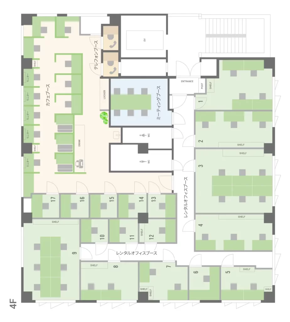 BIZcomfort（ビズコンフォート）京都烏丸御池2